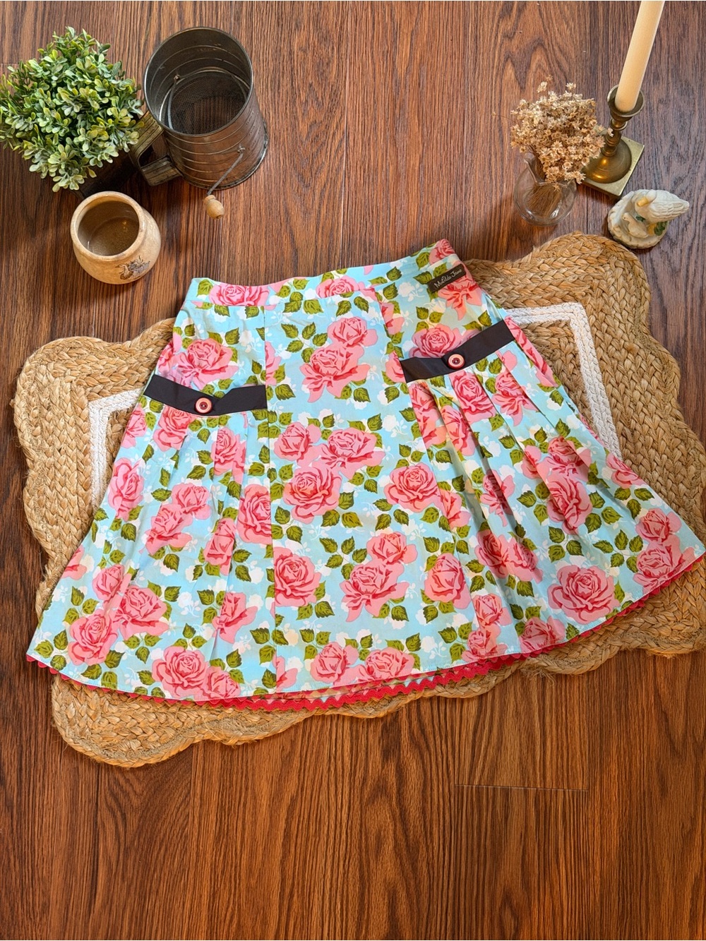 Matilda Jane "Salt Water Taffy" skirt Size 10